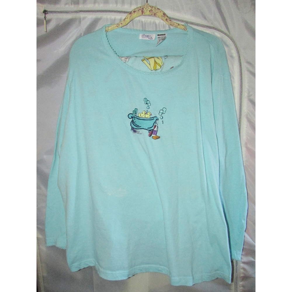 Dreams & Co rubber ducky pajama set 2X